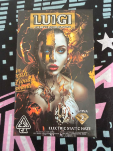 Luigi Electric static haze